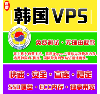 韩国VPS机房4096M国外，狸猫搜索引擎